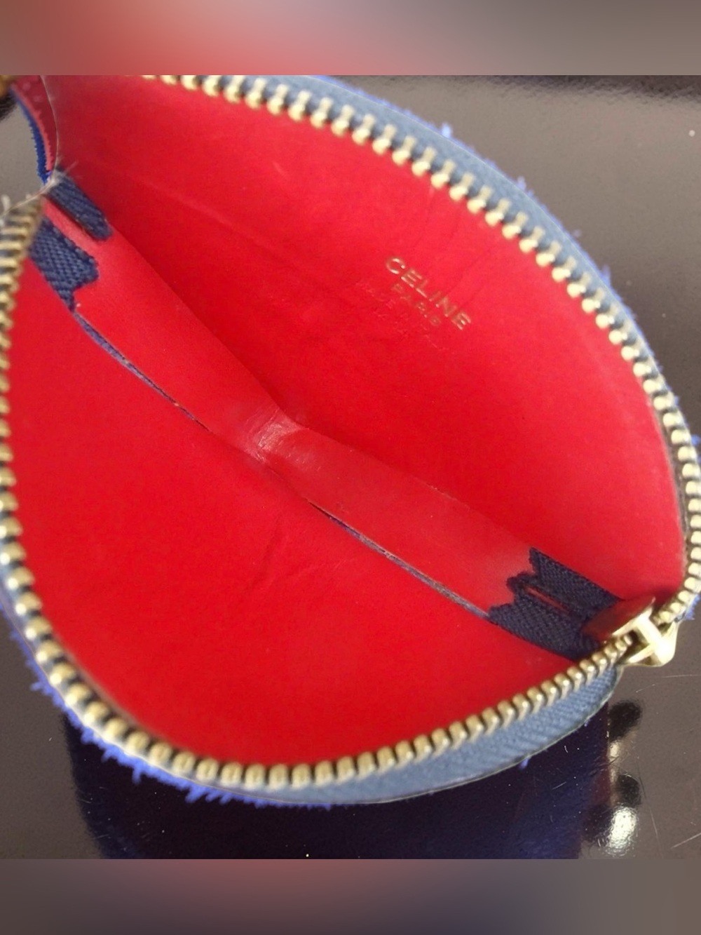CELINE Leather Coin Purse 😍💙✨ - Picture 6 of 8